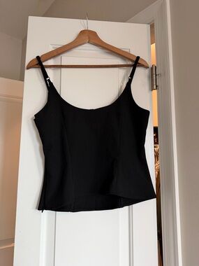 H&M Black/Nude Slim-Fit Camisole Tank (SET)